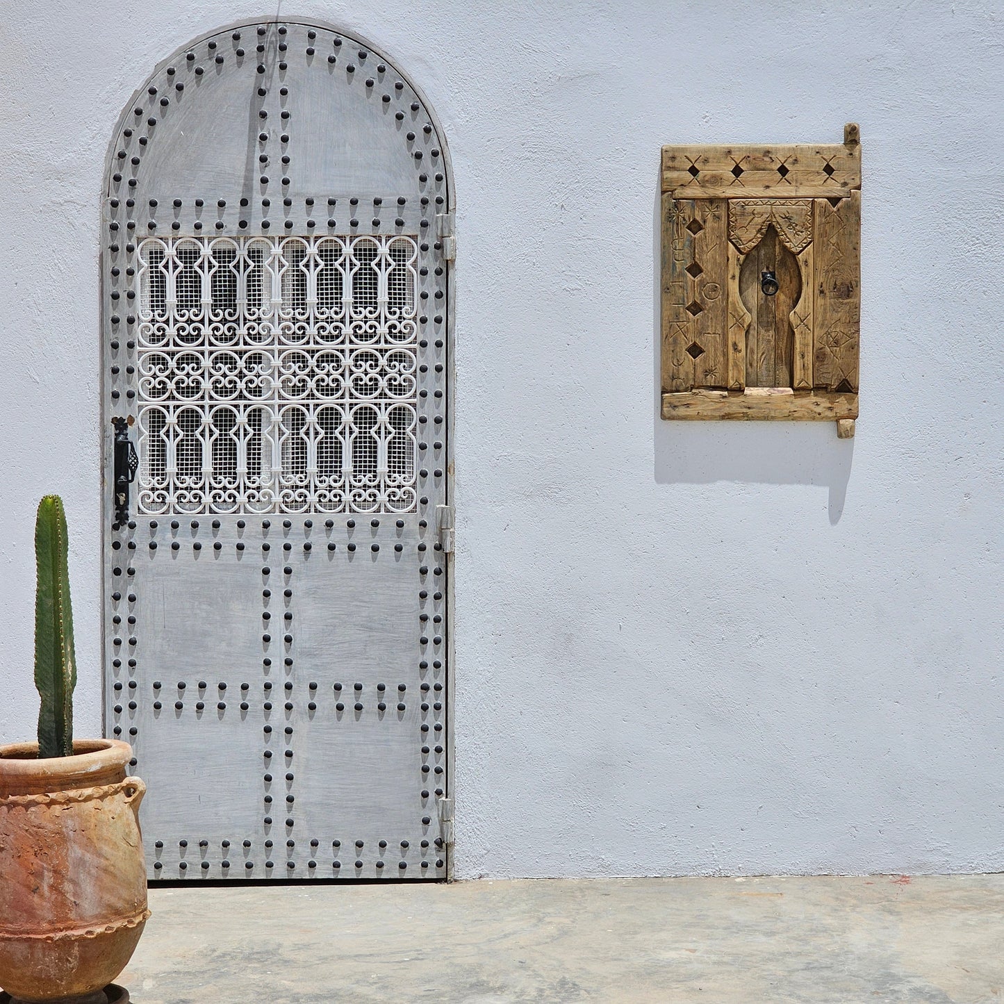 Tableau Vintage Amazigh 77 X 56 X 4 Cm