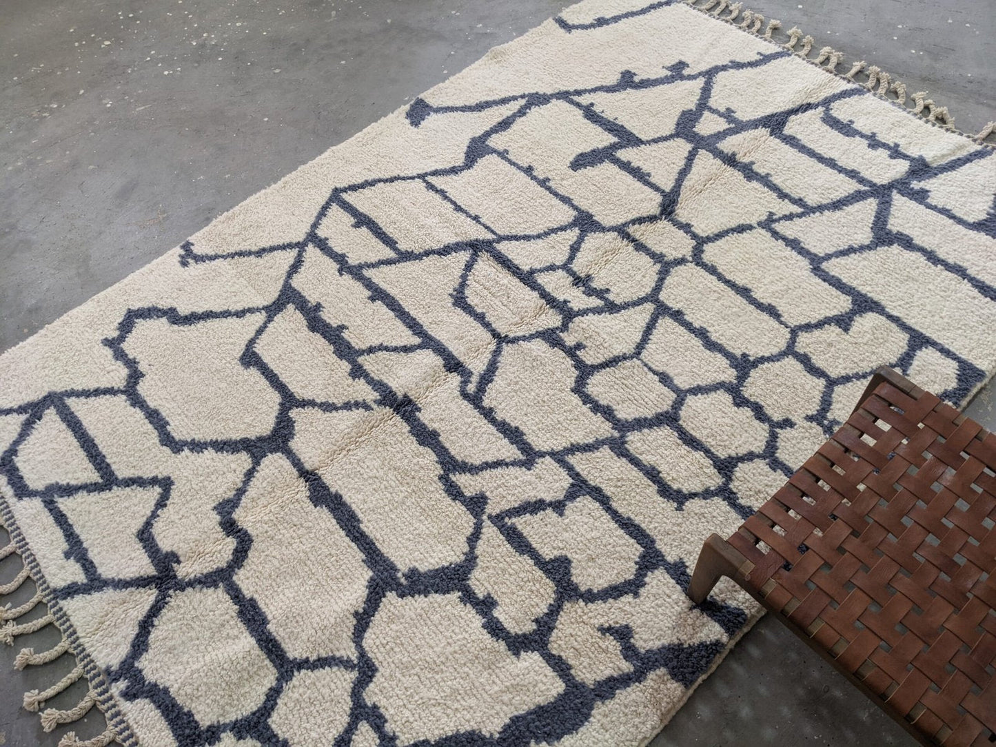 Tapis traditionnel Beni Ouarain 297 X 208 Cm