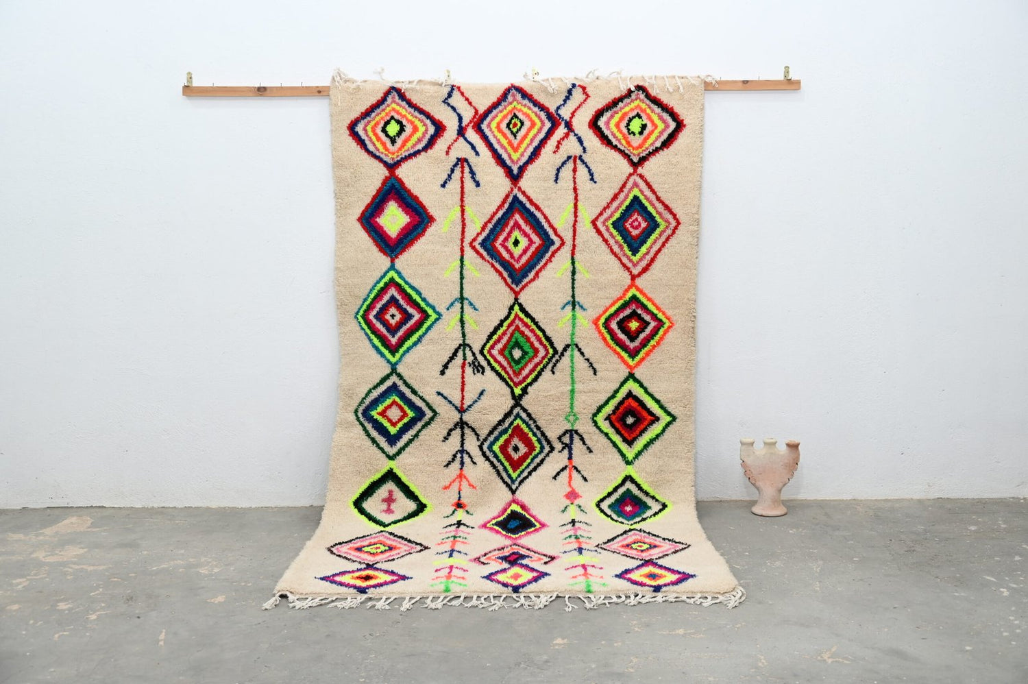 Large, colorful rugs