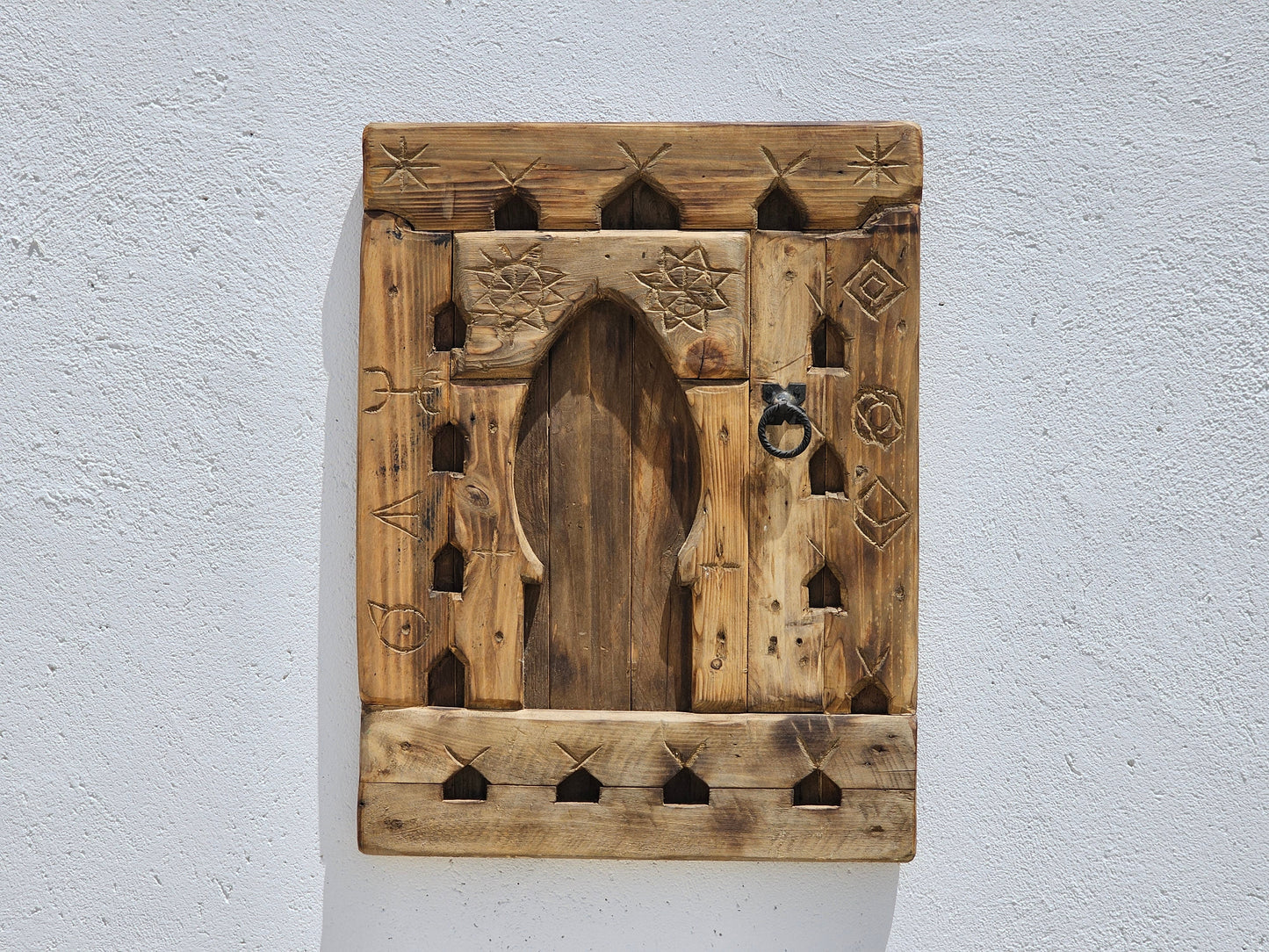 Tableau Vintage Amazigh 67 X 51 X 3.5 Cm