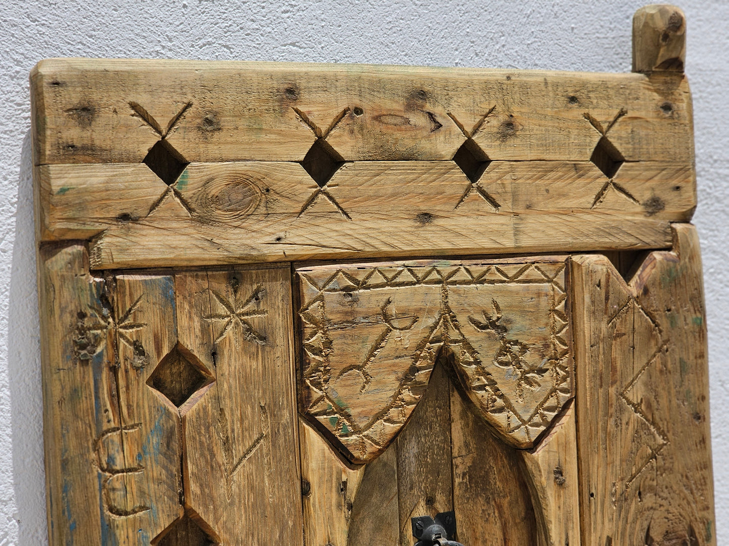 Tableau Vintage Amazigh 77 X 56 X 4 Cm