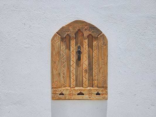 Tableau Vintage Amazigh 80 X 56 X 4 Cm