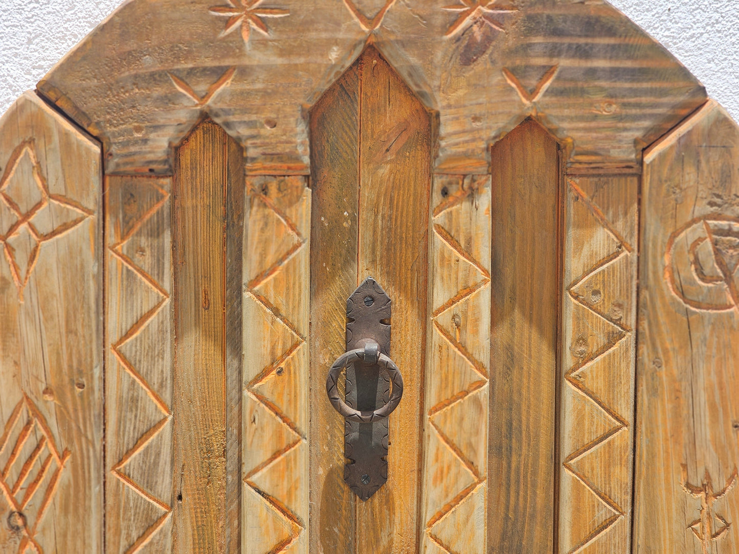 Tableau Vintage Amazigh 80 X 56 X 4 Cm