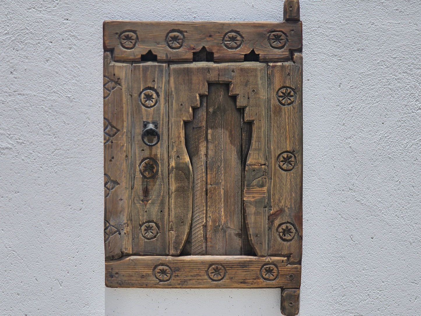 Tableau Vintage Amazigh 70 X 52 X 4 Cm