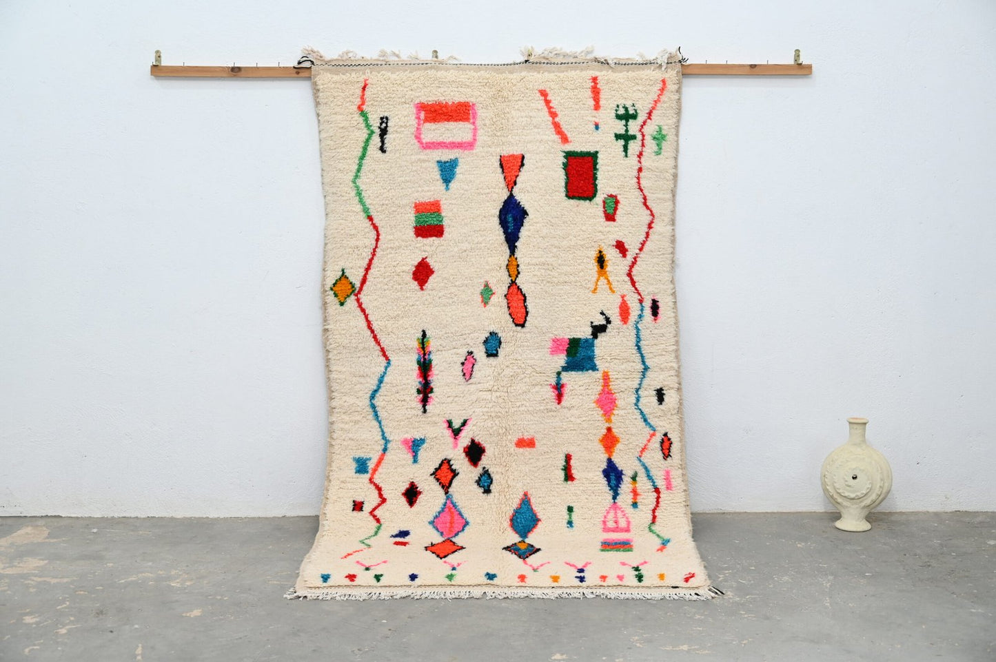 Tapis traditionnel Azilal 247 X 141 Cm