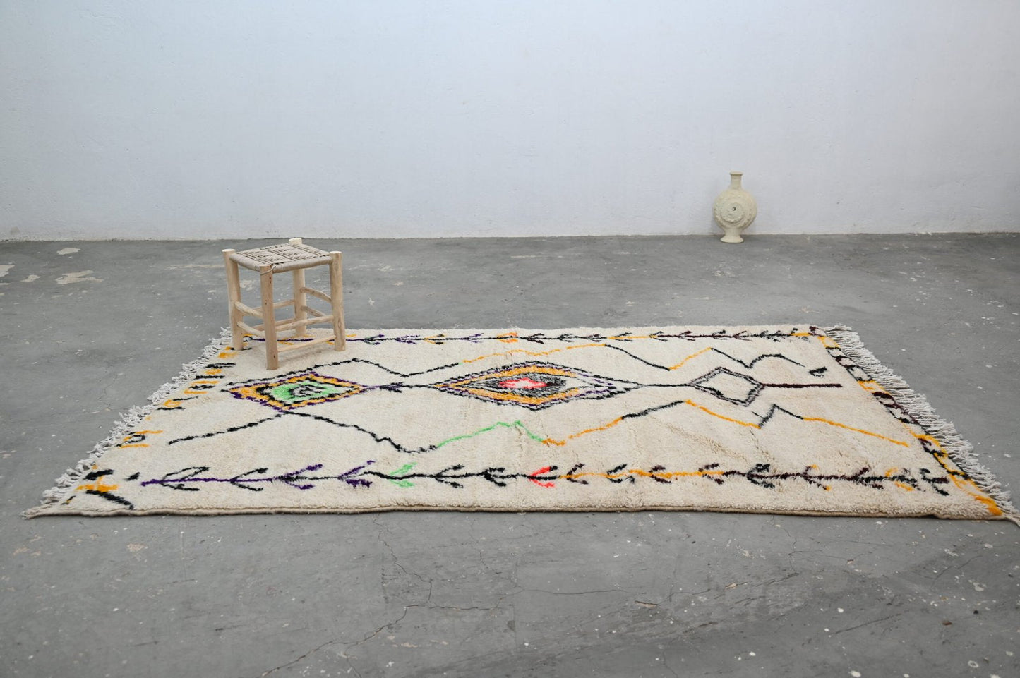 Tapis traditionnel Azilal 248 X 151 Cm