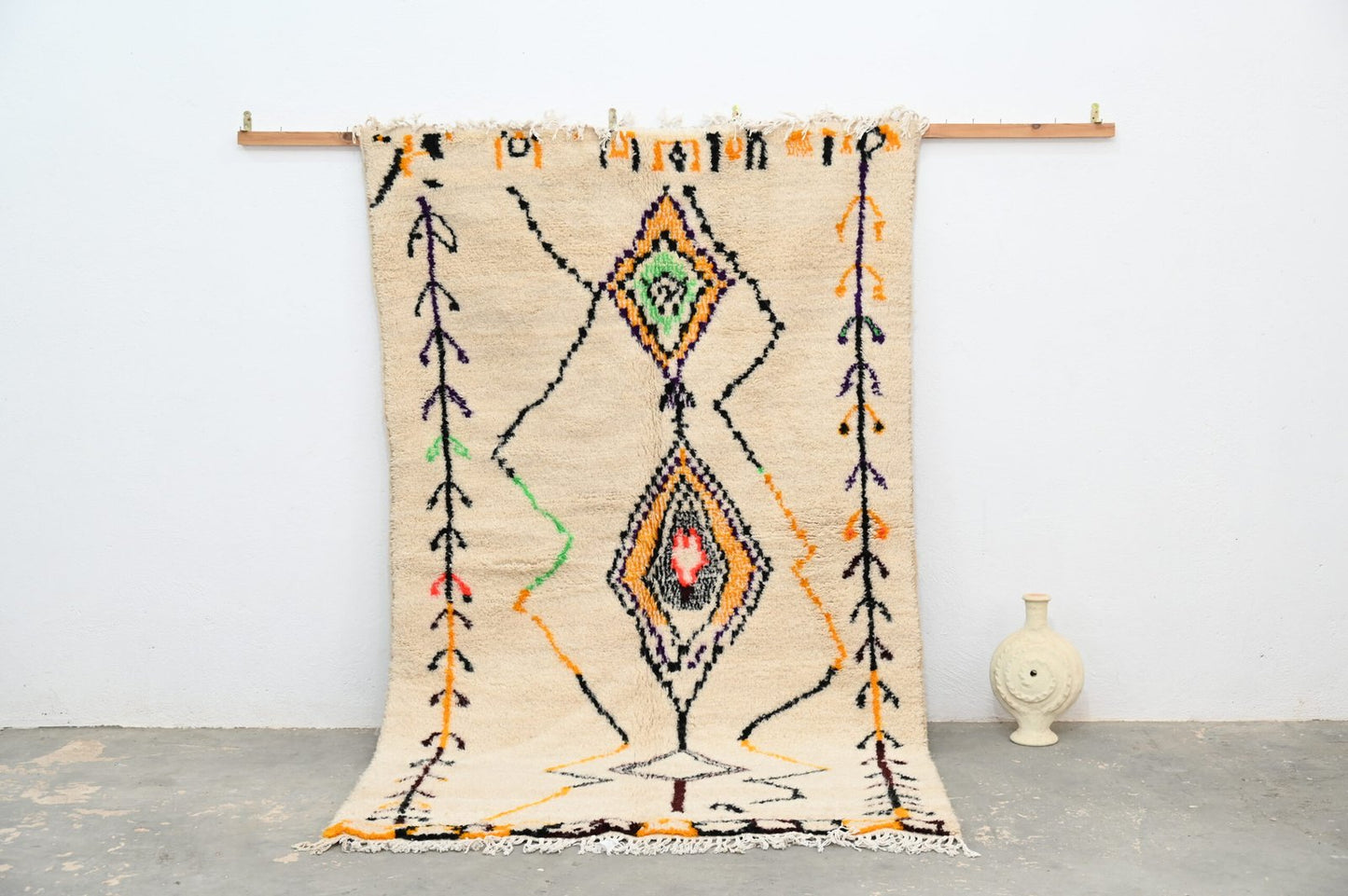 Tapis traditionnel Azilal 248 X 151 Cm