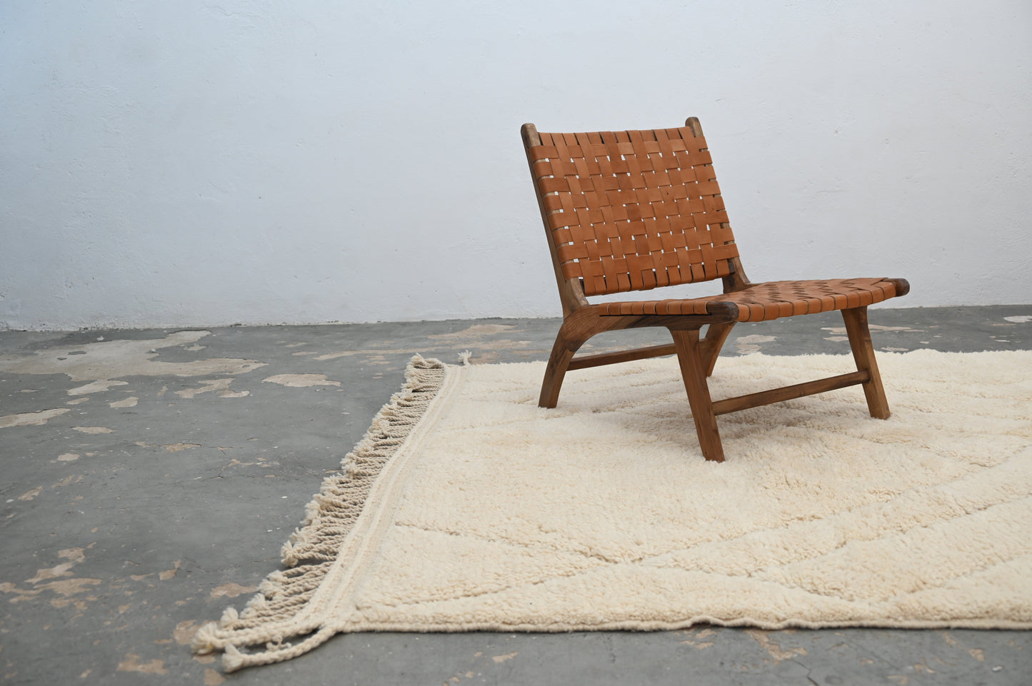 Tapis traditionnel Beni Ouarain 300 X 203 Cm