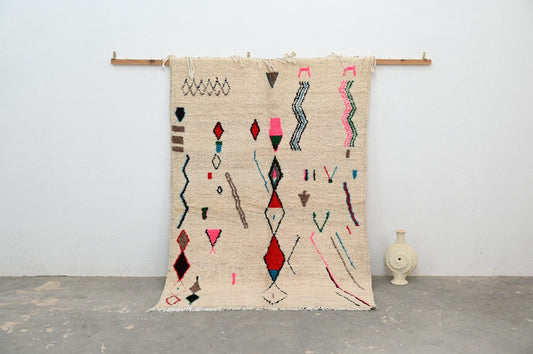 Tapis traditionnel Azilal 223 X 157 Cm