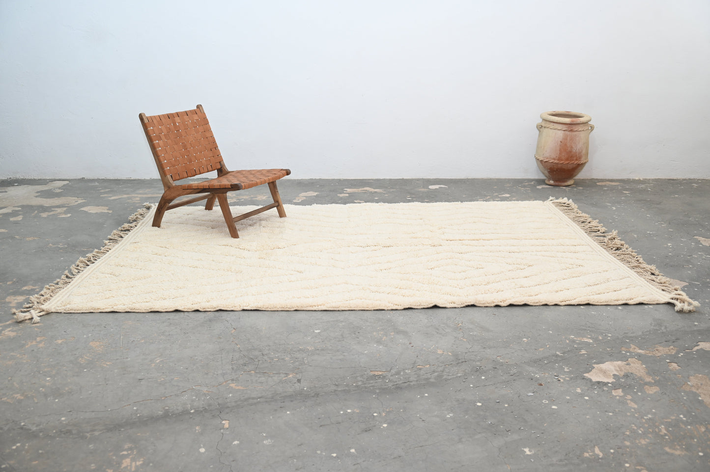 Tapis traditionnel Beni Ouarain 305 X 216 Cm