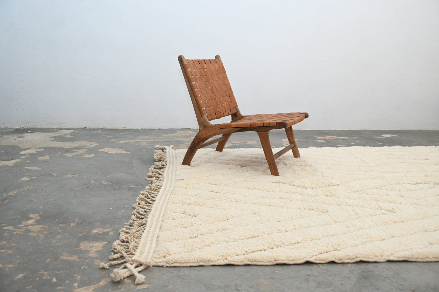 Tapis traditionnel Beni Ouarain 305 X 216 Cm