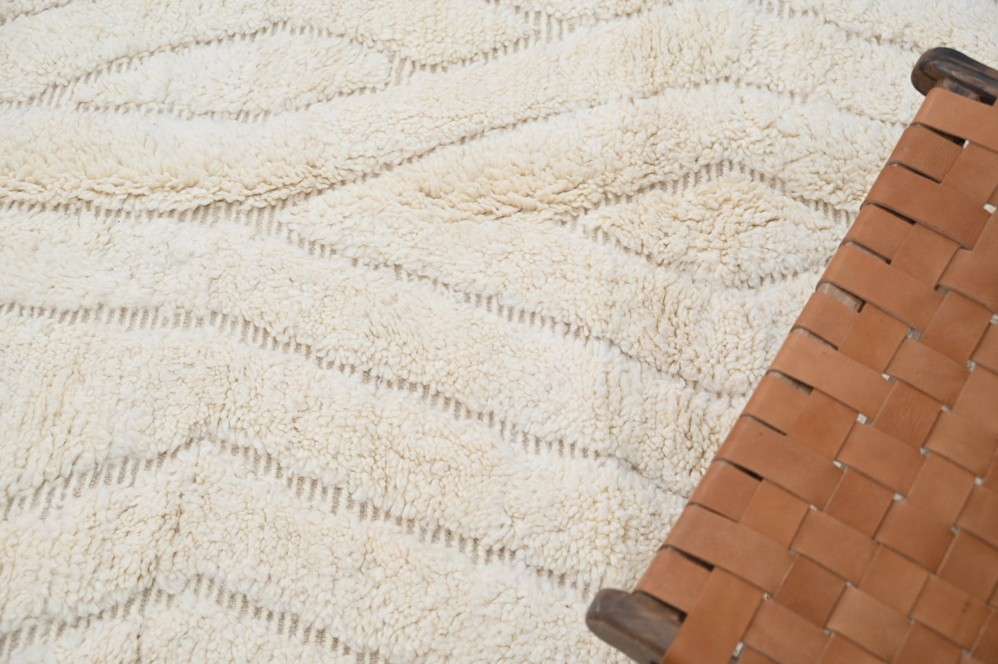 Tapis traditionnel Beni Ouarain 305 X 216 Cm