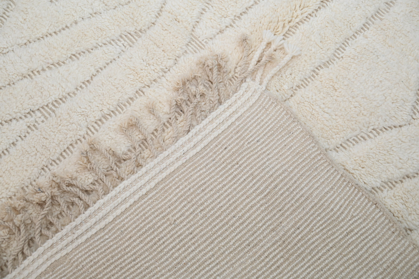 Tapis traditionnel Beni Ouarain 305 X 216 Cm