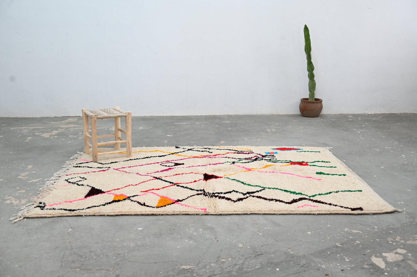 Tapis traditionnel Azilal 228 X 152 Cm