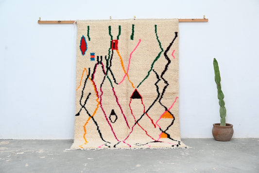 Tapis traditionnel Azilal 228 X 152 Cm