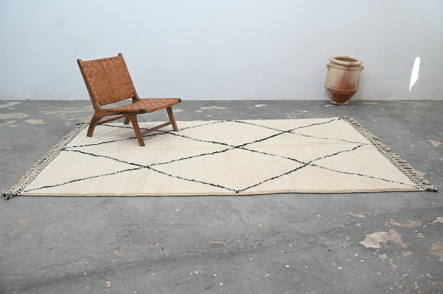 Tapis traditionnel Beni Ouarain 300 X 200 Cm