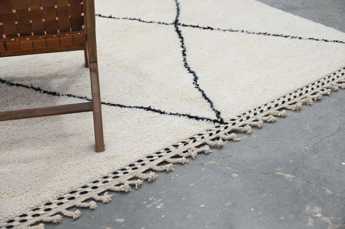 Tapis traditionnel Beni Ouarain 300 X 200 Cm