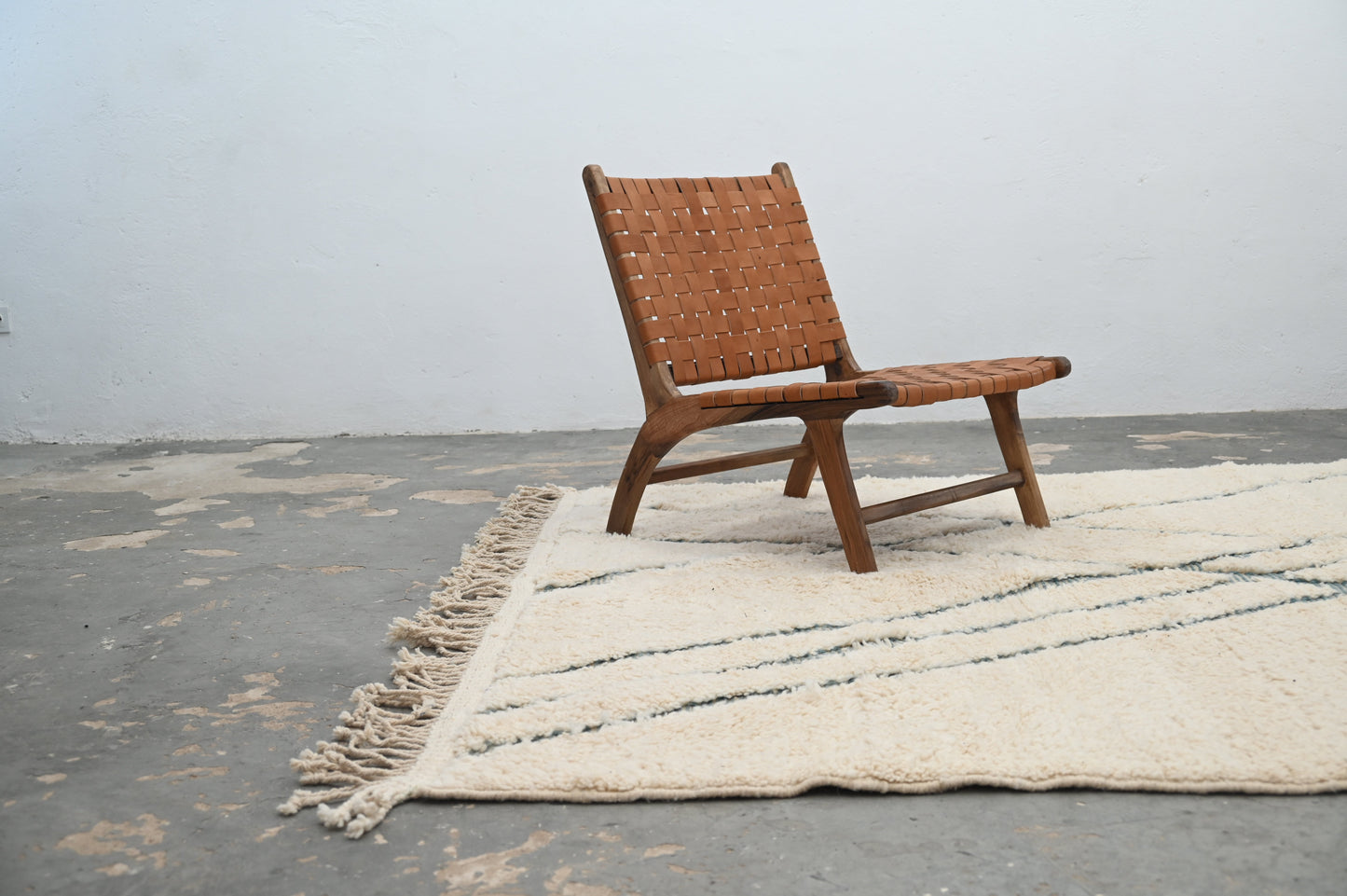 Tapis traditionnel Beni Ouarain 320 X 217 Cm