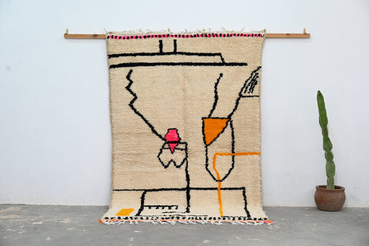 Tapis traditionnel Azilal 240 X 152 Cm