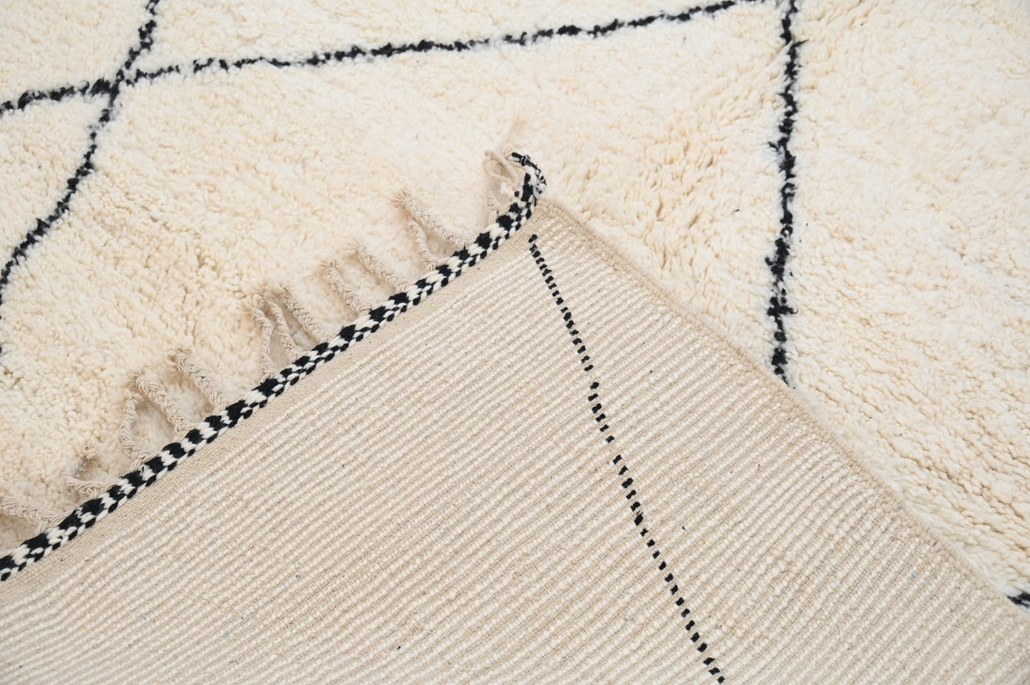 Tapis traditionnel Beni Ouarain 300 X 210 Cm