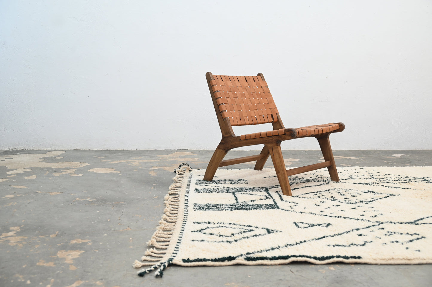 Tapis traditionnel Beni Ouarain 300 X 210 Cm