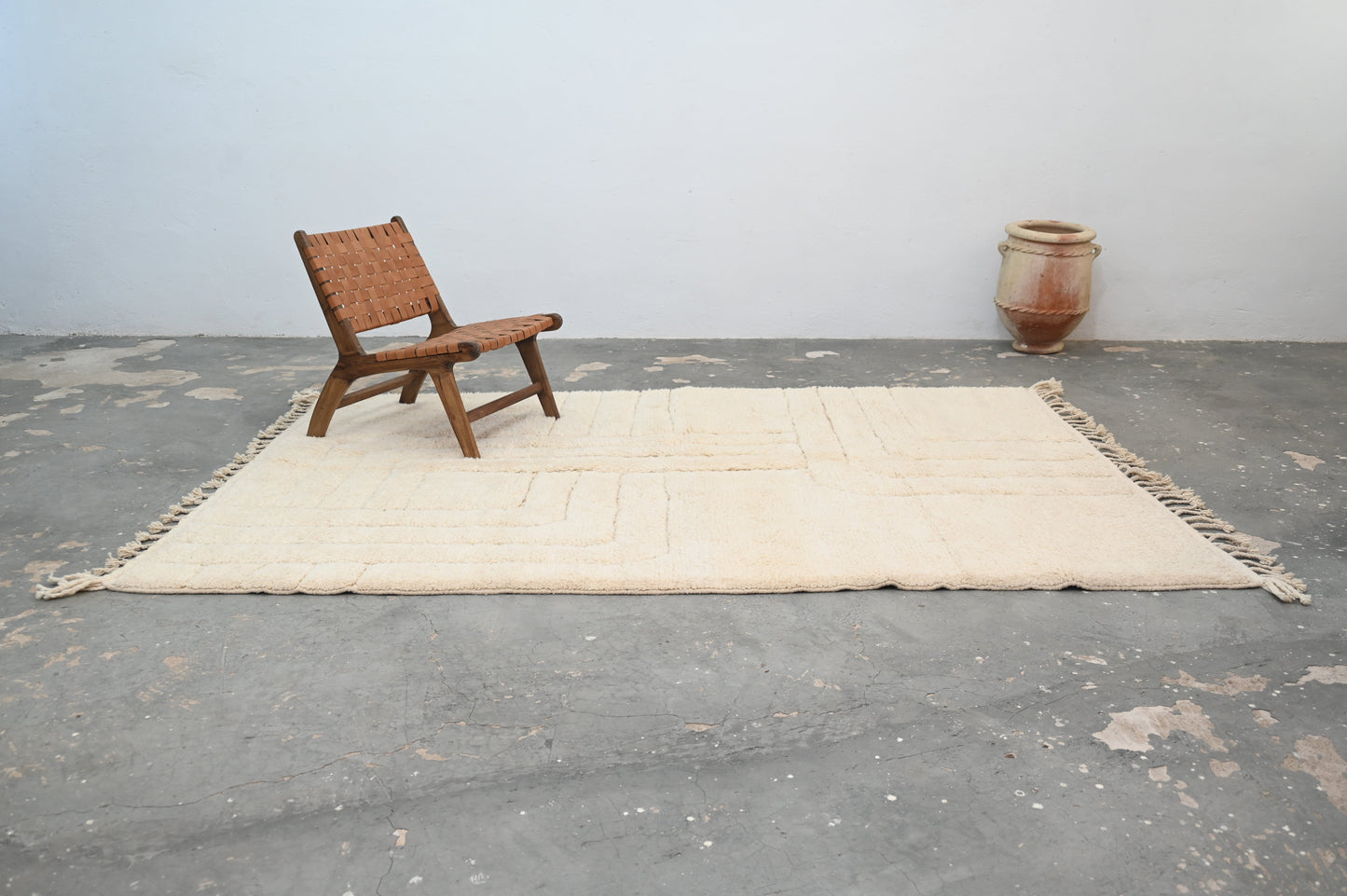 Tapis traditionnel Beni Ouarain 300 X 210 Cm