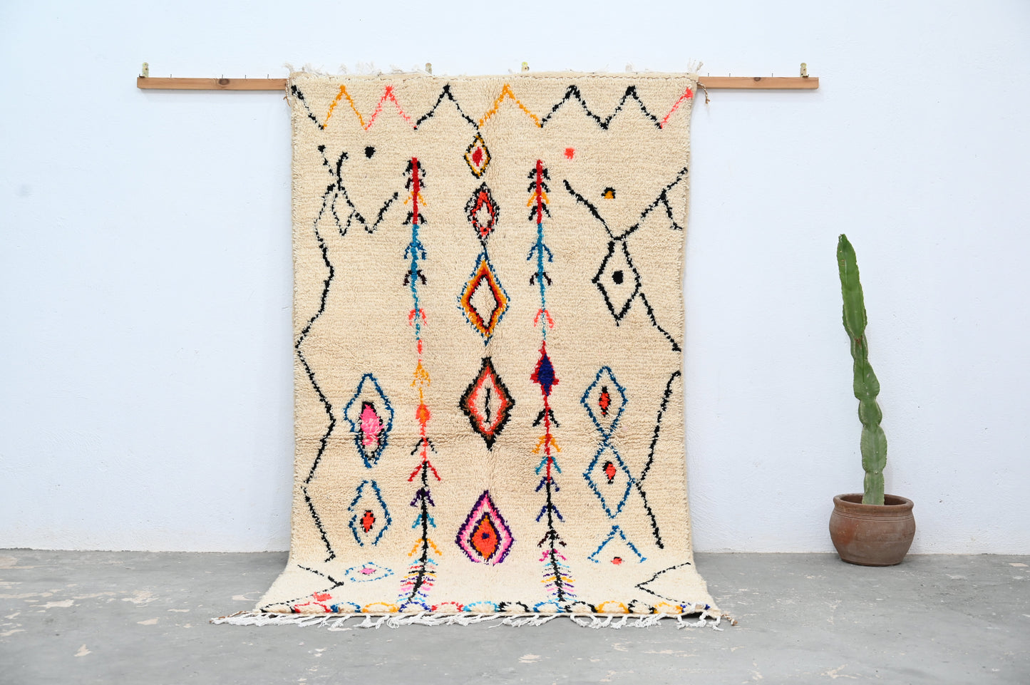 Tapis traditionnel Azilal 260 X 145 Cm