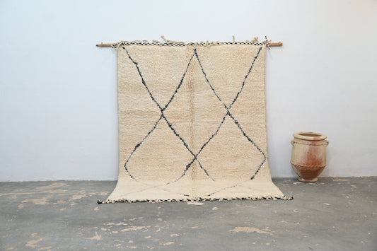 Tapis traditionnel Beni Ouarain 290 X 200 Cm