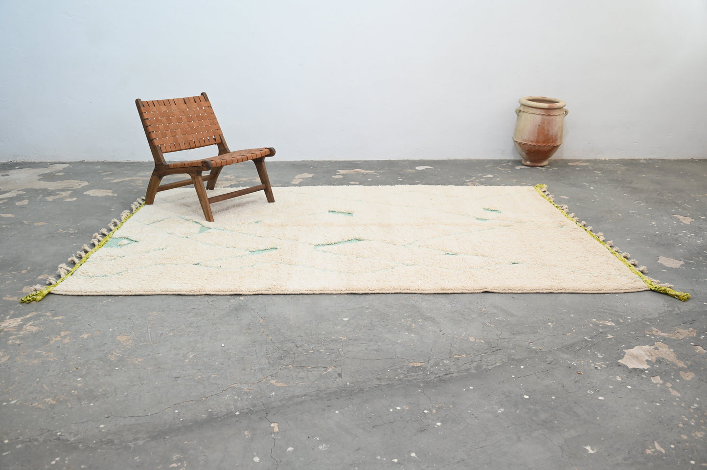 Tapis traditionnel Beni Ouarain 307 X 210 Cm