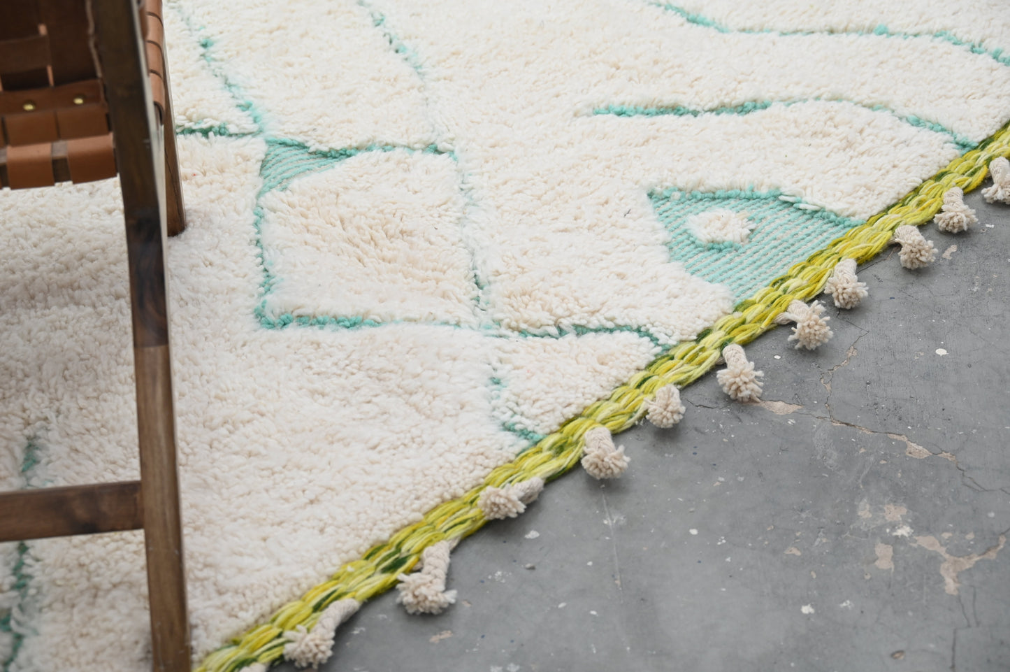 Tapis traditionnel Beni Ouarain 307 X 210 Cm