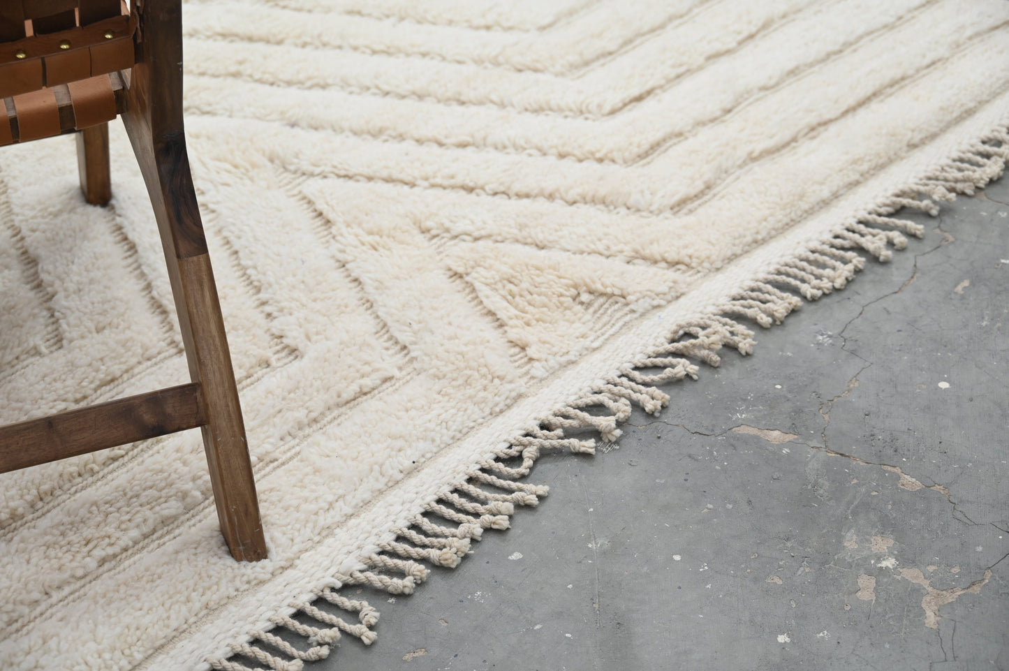 Tapis traditionnel Beni Ouarain 300 X 206 Cm