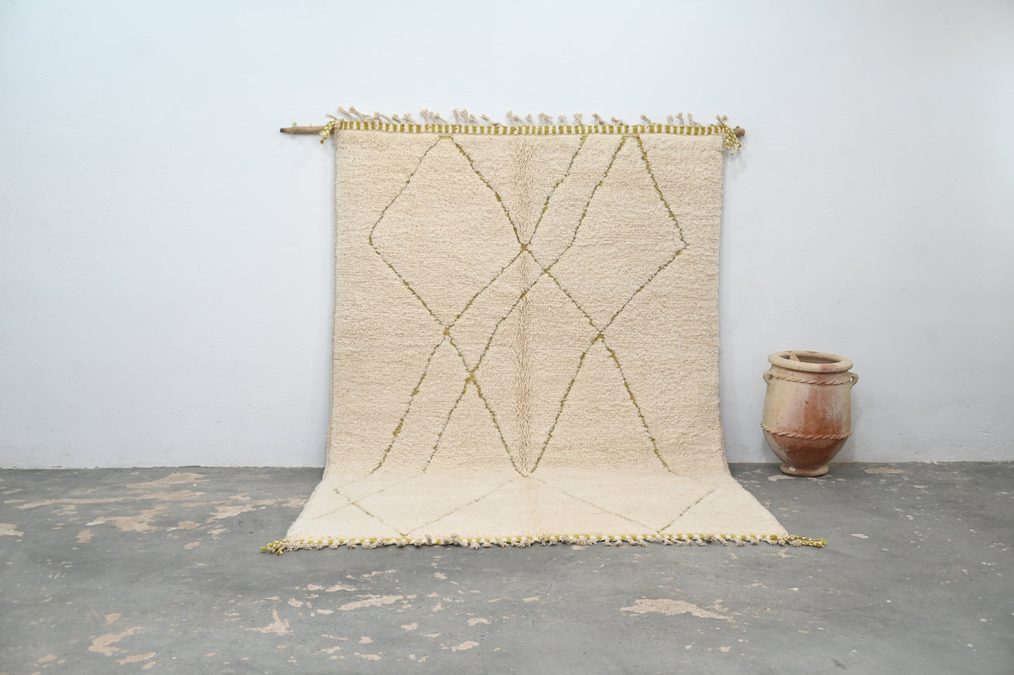 Tapis traditionnel Beni Ouarain 310 X 210 Cm