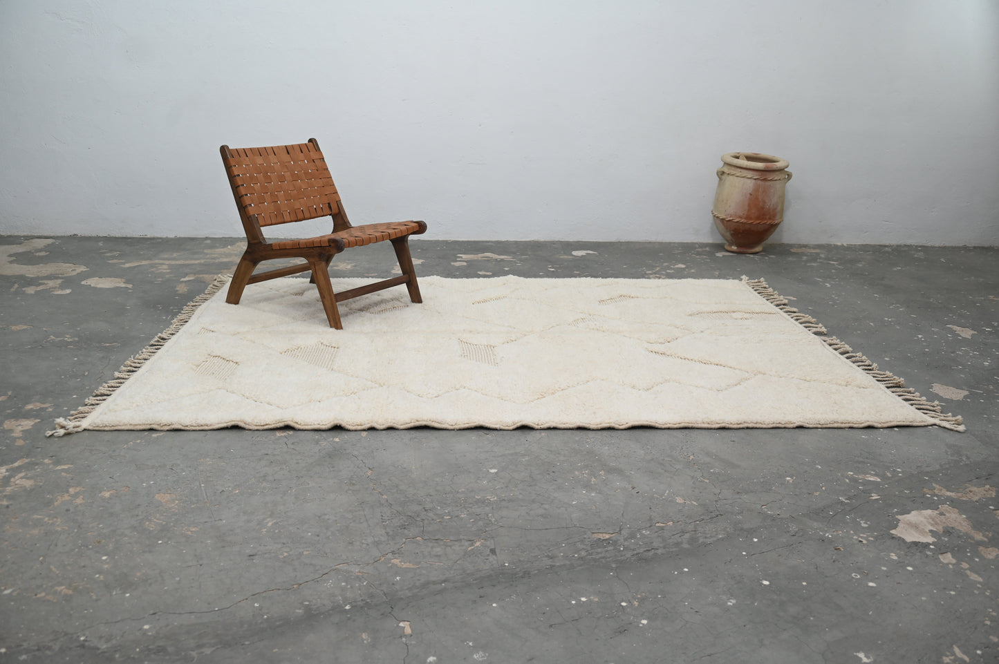 Tapis traditionnel Beni Ouarain 300 X 205 Cm