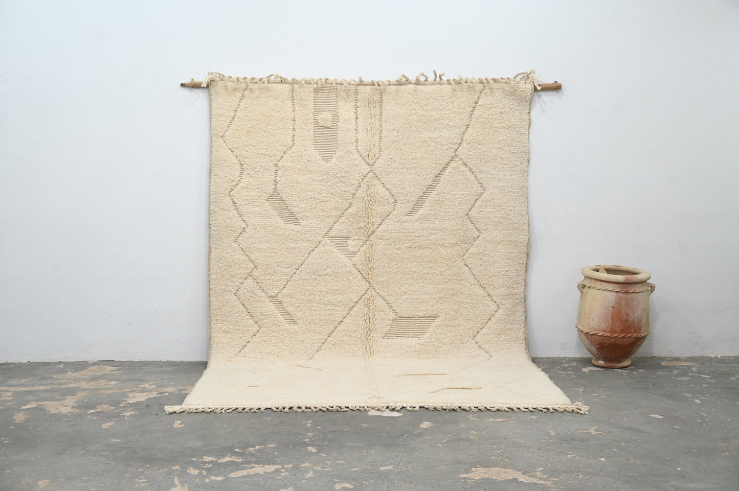 Tapis traditionnel Beni Ouarain 300 X 205 Cm