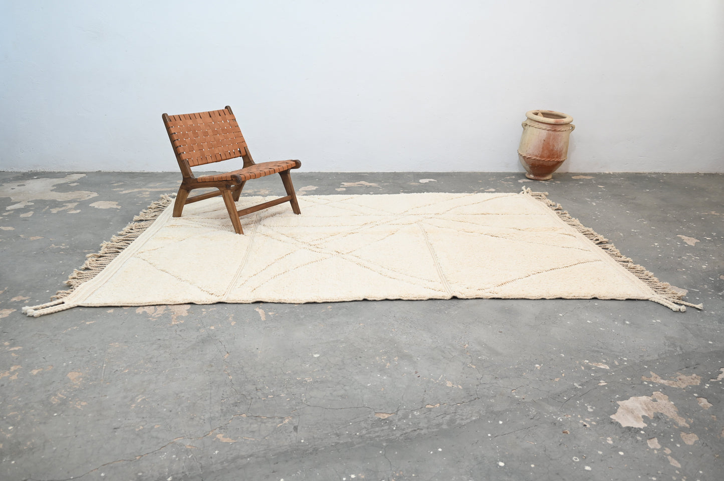 Tapis traditionnel Beni Ouarain 300 X 205 Cm