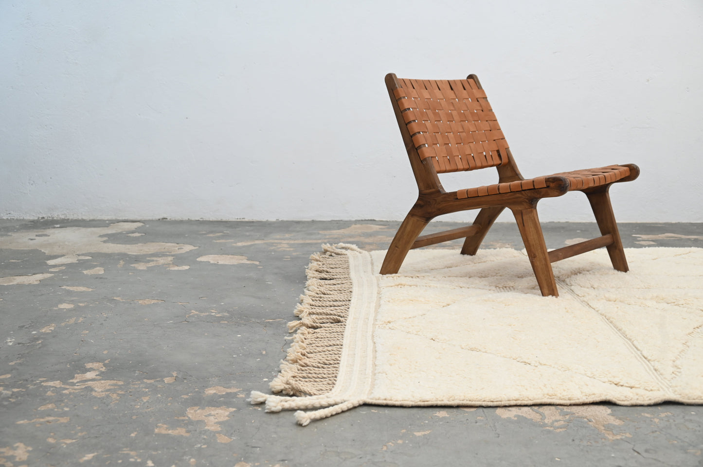 Tapis traditionnel Beni Ouarain 300 X 205 Cm