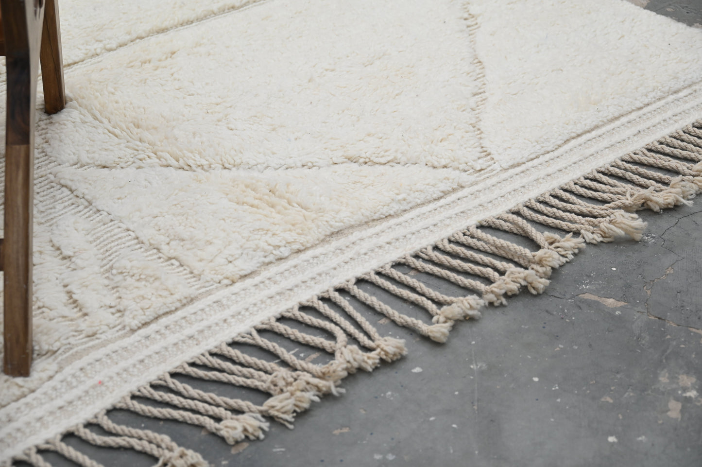 Tapis traditionnel Beni Ouarain 300 X 205 Cm