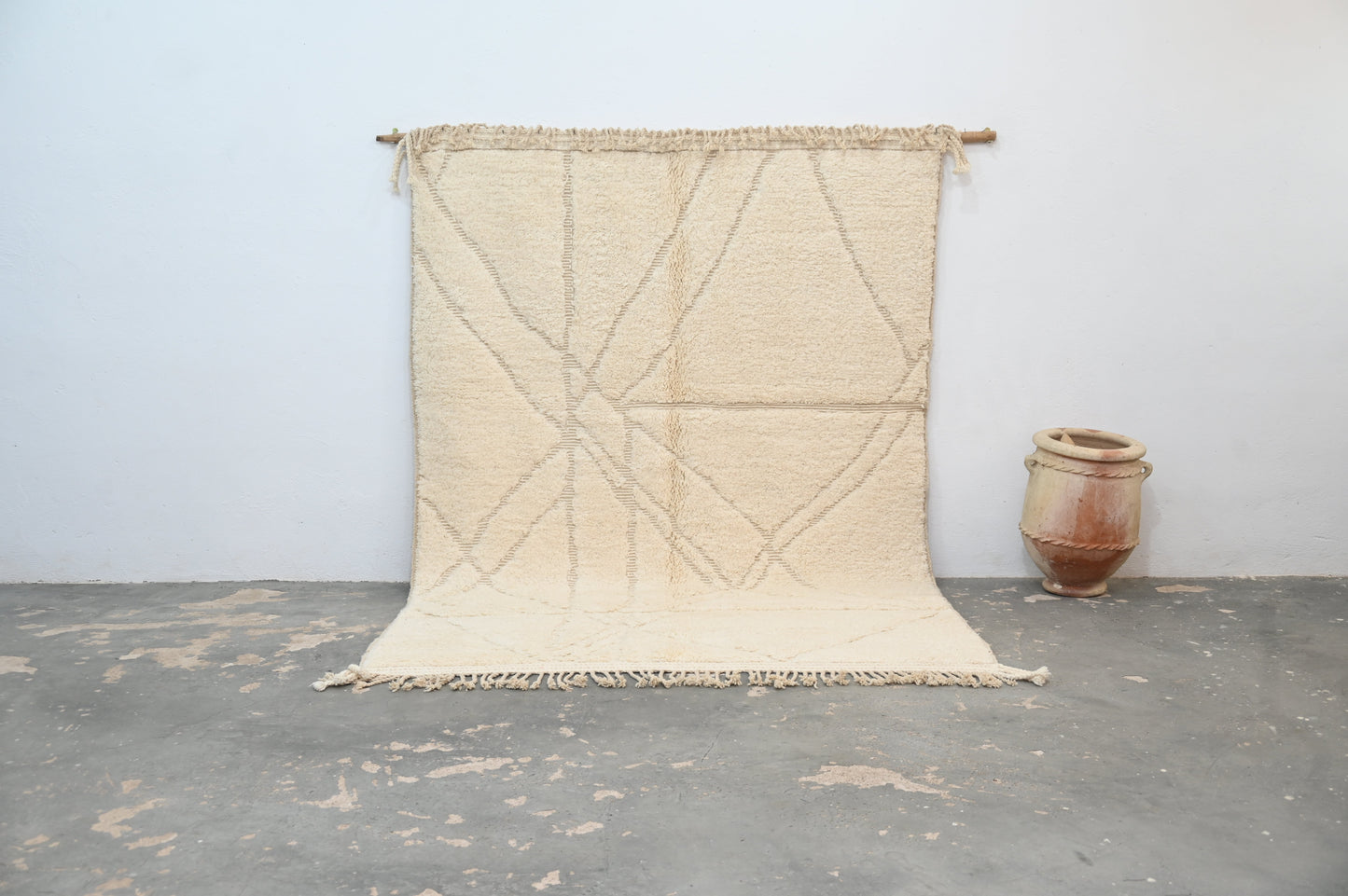 Tapis traditionnel Beni Ouarain 300 X 205 Cm