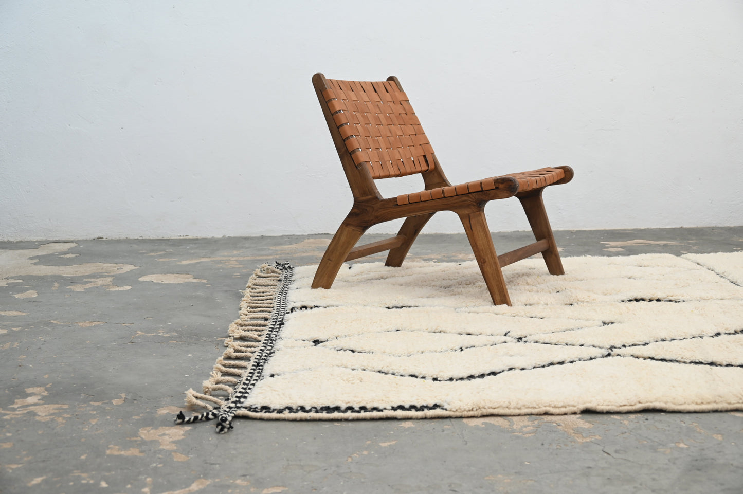 Tapis traditionnel Beni Ouarain 300 X 205 Cm