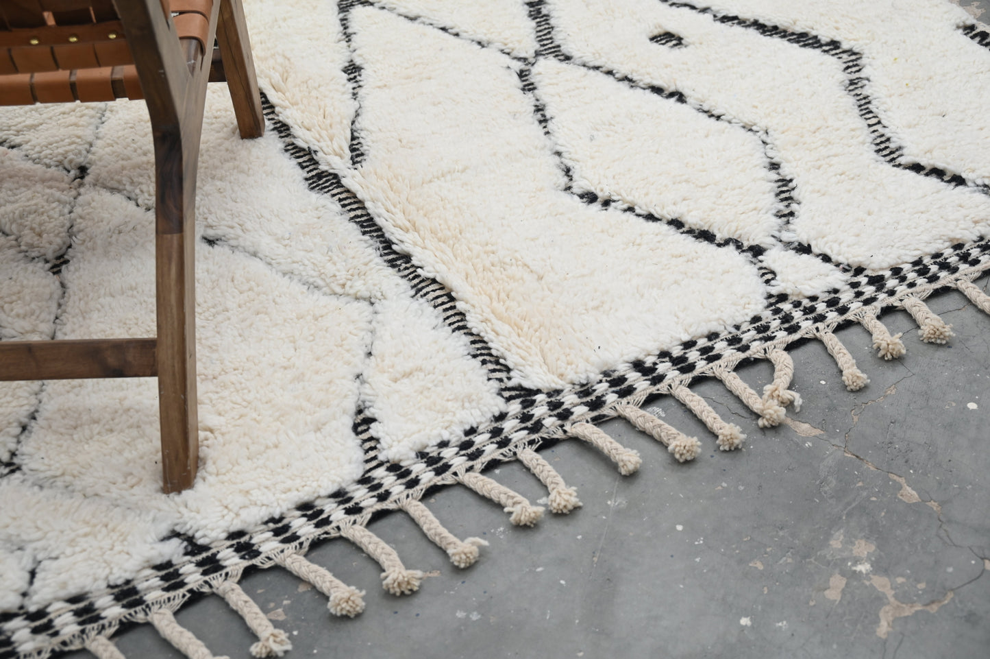 Tapis traditionnel Beni Ouarain 300 X 205 Cm