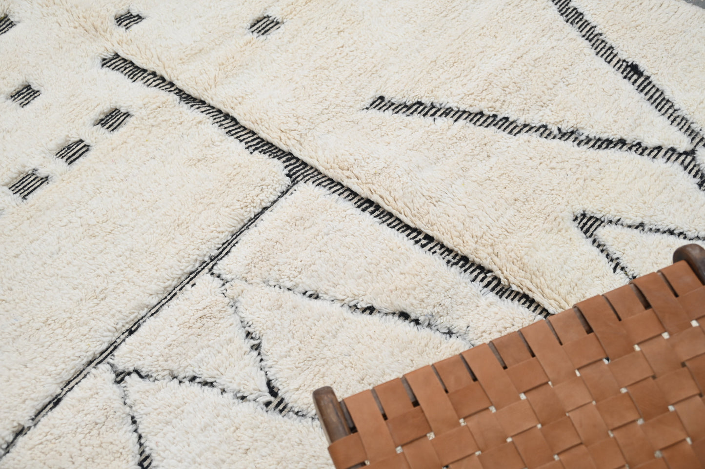 Tapis traditionnel Beni Ouarain 300 X 205 Cm