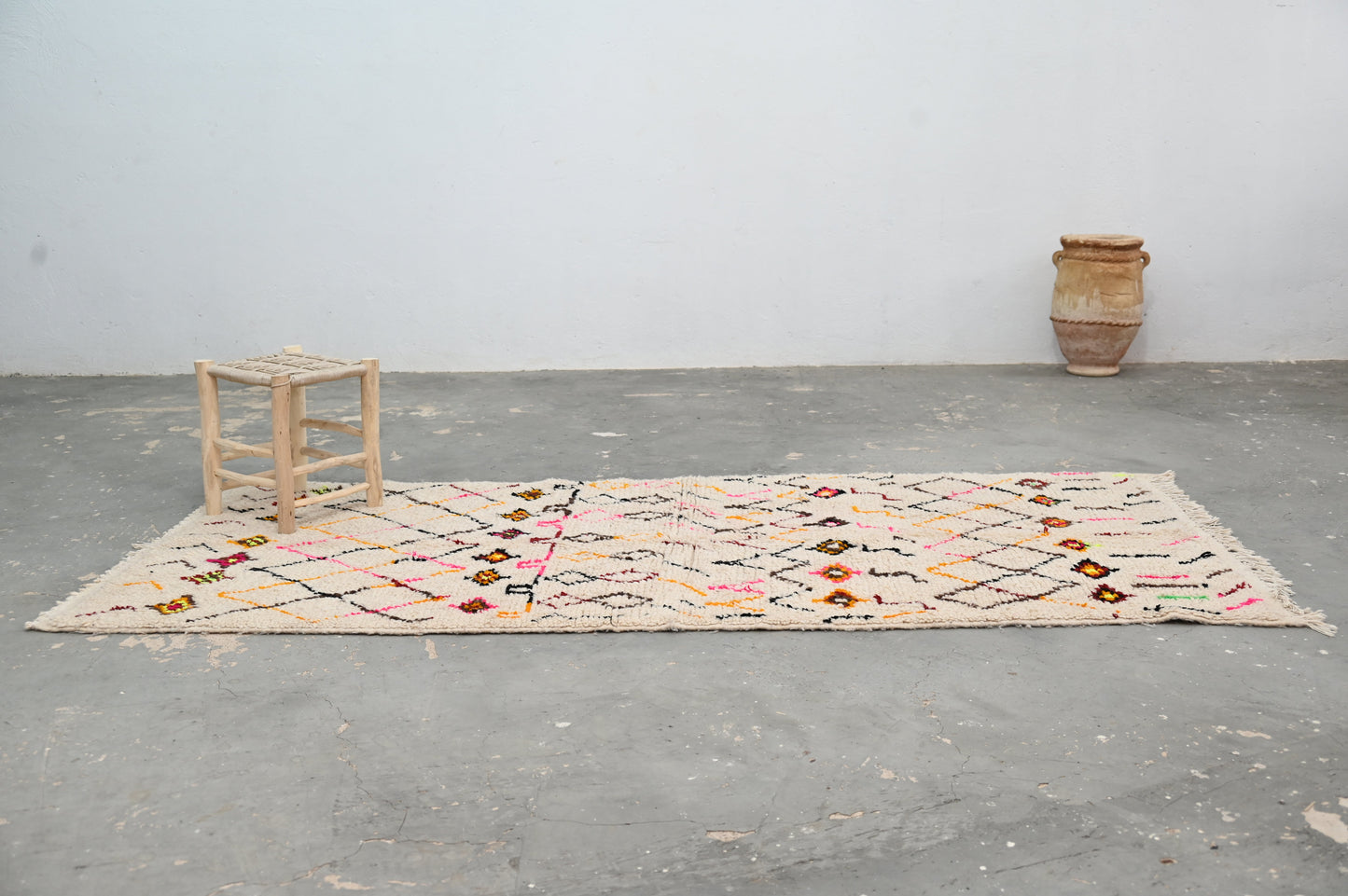 Tapis traditionnel Azilal 258 X 120 Cm