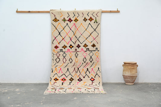 Tapis traditionnel Azilal 258 X 120 Cm