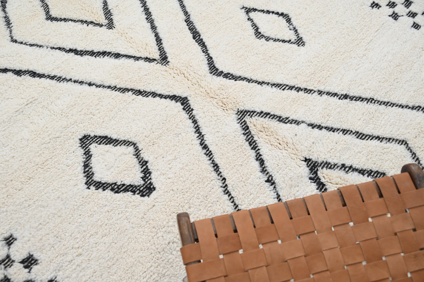 Tapis traditionnel Beni Ouarain 300 X 214 Cm