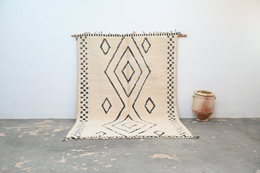 Tapis traditionnel Beni Ouarain 300 X 214 Cm