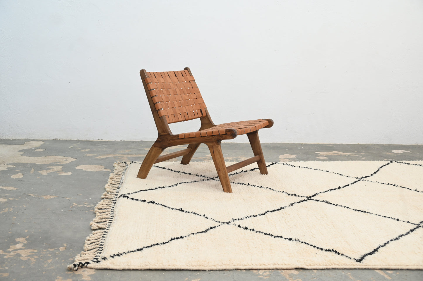 Tapis traditionnel Beni Ouarain 323 X 217 Cm