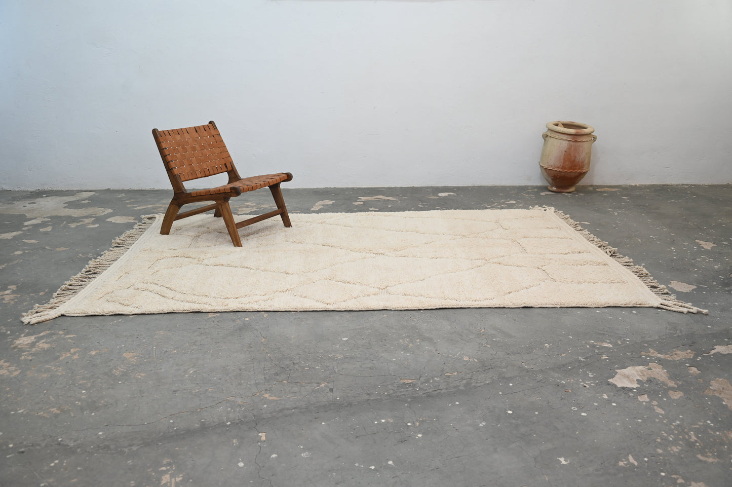 Tapis traditionnel Beni Ouarain 310 X 206 Cm