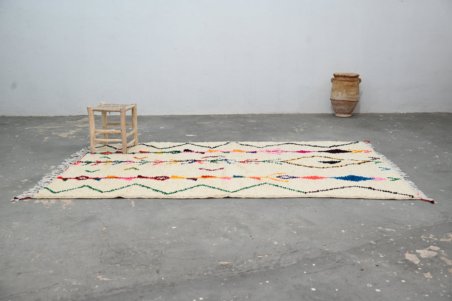 Tapis traditionnel Azilal 252 X 145 Cm