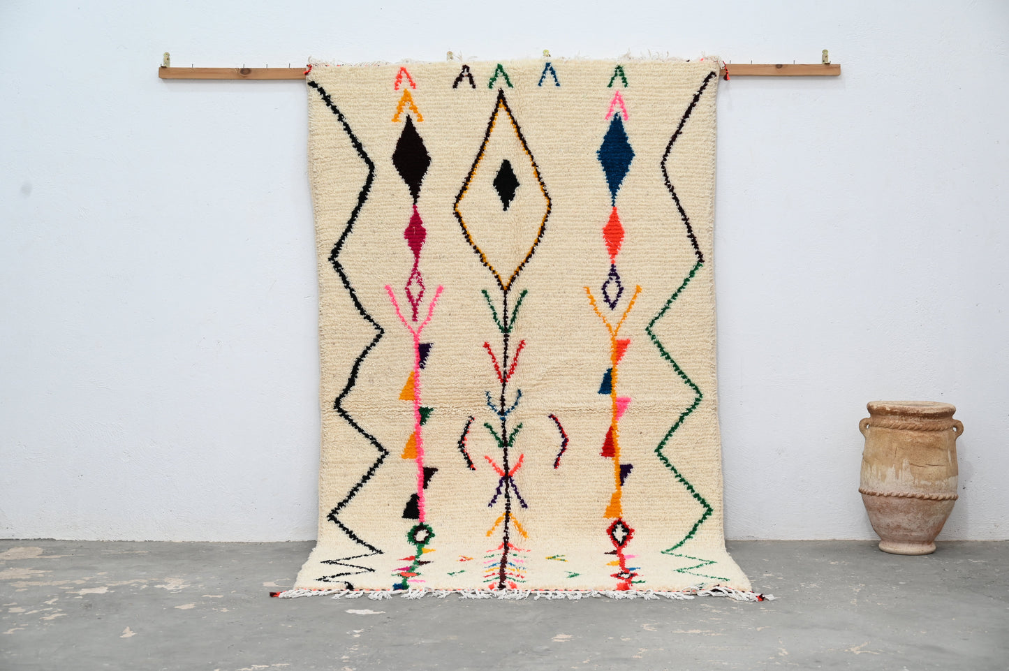 Tapis traditionnel Azilal 252 X 145 Cm