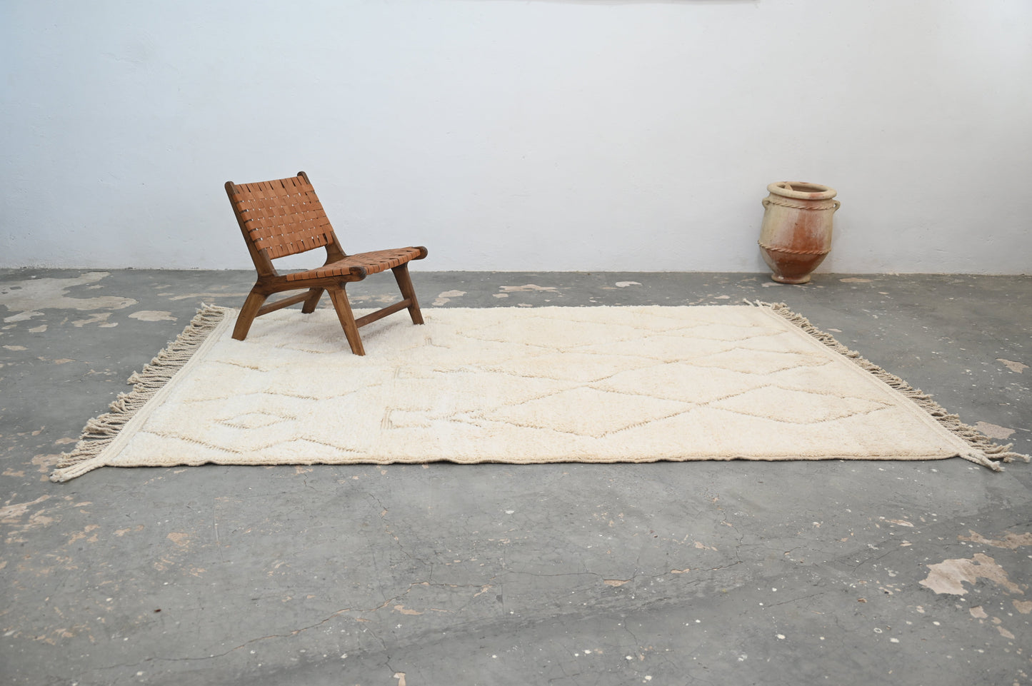 Tapis traditionnel Beni Ouarain 310 X 210 Cm